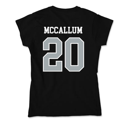 Providence - NCAA Men's Ice Hockey : Kale McCallum - Soft Style Women’s T-Shirt-1