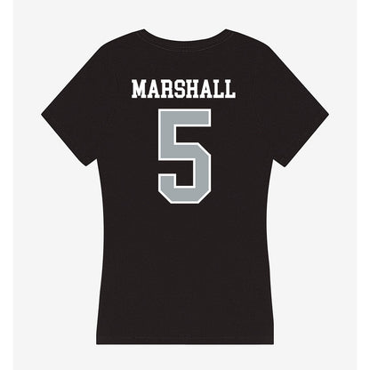 Providence - NCAA Men's Soccer : Brandon Marshall - Women's V-Neck T-Shirt-1