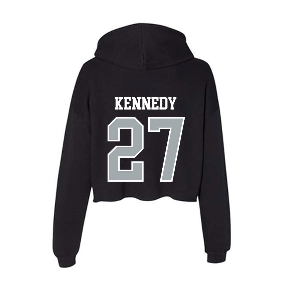 Providence - NCAA Men's Lacrosse : Parker Kennedy - Women's Crop Fleece Hoodie-1