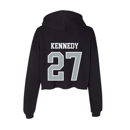 Providence - NCAA Men's Lacrosse : Parker Kennedy - Women's Crop Fleece Hoodie-1