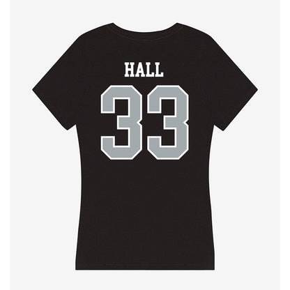 Providence - NCAA Women's Basketball : Sophi Hall - Women's V-Neck T-Shirt-1