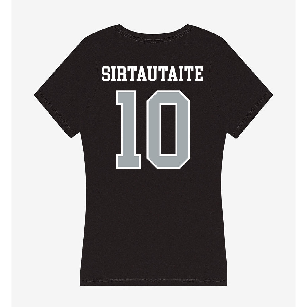 Providence - NCAA Women's Basketball : Ugne Sirtautaite - Women's V-Neck T-Shirt-1