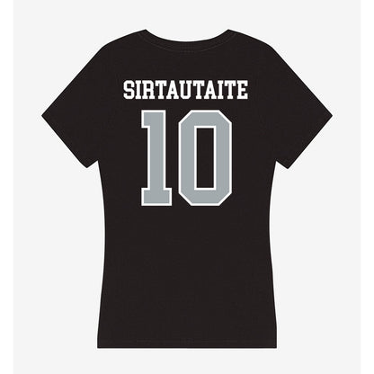 Providence - NCAA Women's Basketball : Ugne Sirtautaite - Women's V-Neck T-Shirt-1