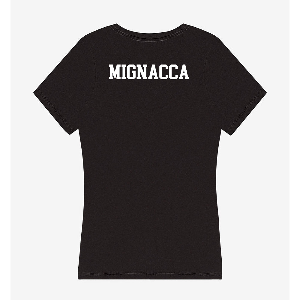 Providence - NCAA Men's Track & Field : Jon Mignacca - Women's V-Neck T-Shirt-1