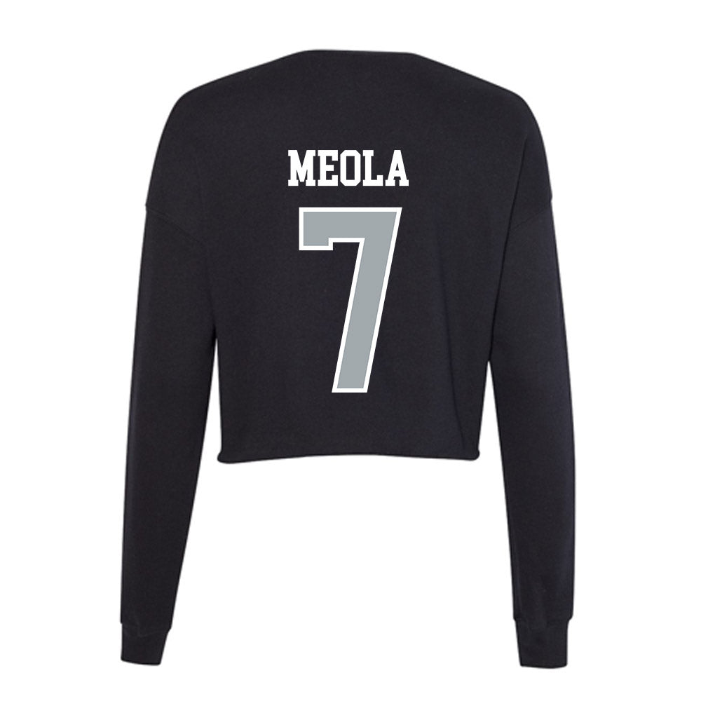 Providence - NCAA Men's Lacrosse : Luca Meola - Women's Cropped Crew Fleece-1