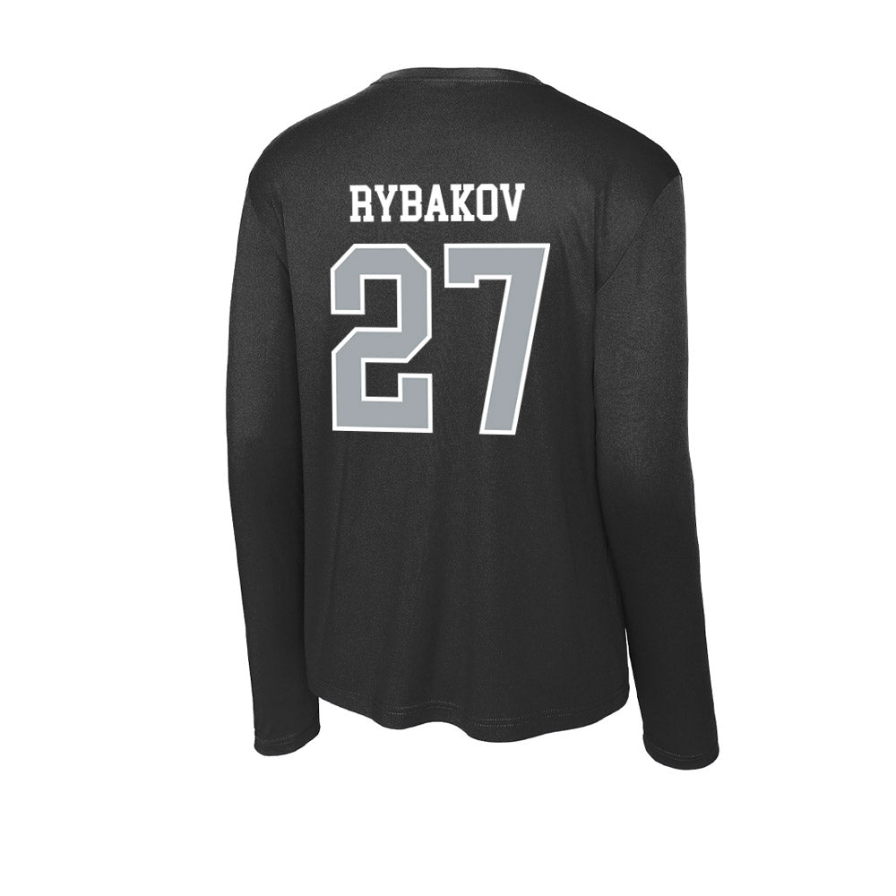 Providence - NCAA Men's Ice Hockey : Aleksandr Rybakov - Activewear Long Sleeve T-Shirt-1
