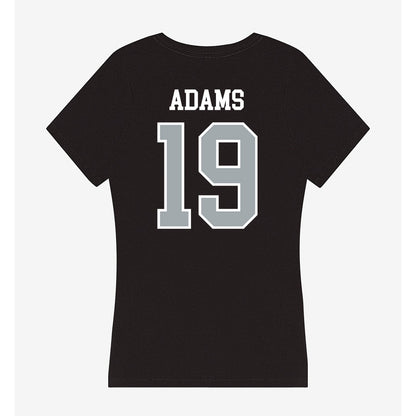 Providence - NCAA Men's Ice Hockey : Tanner Adams - Women's V-Neck T-Shirt-1