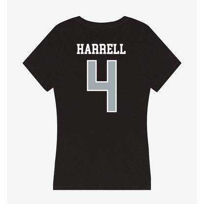 Providence - NCAA Men's Basketball : Jaylen Harrell - Women's V-Neck T-Shirt-1