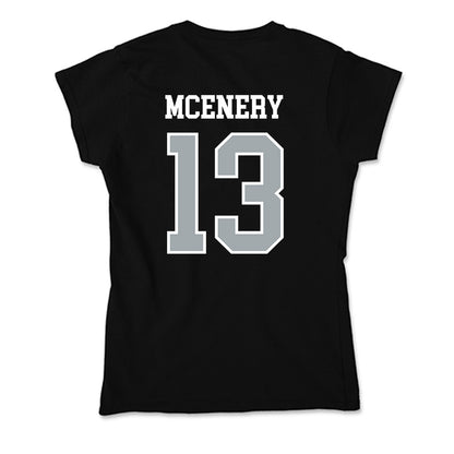 Providence - NCAA Men's Ice Hockey : Geno McEnery - Soft Style Women’s T-Shirt-1