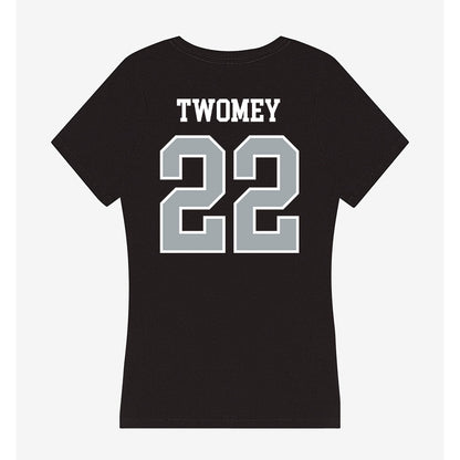 Providence - NCAA Softball : Alyssa Twomey - Women's V-Neck T-Shirt-1