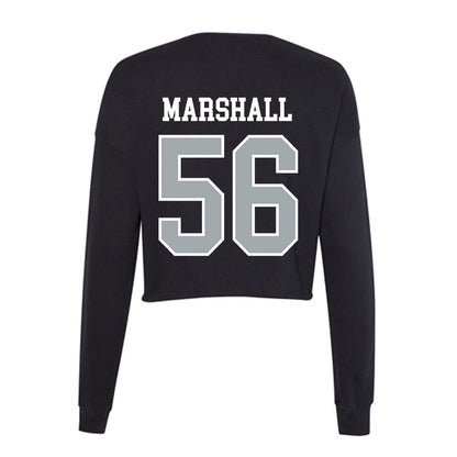 Providence - NCAA Men's Lacrosse : Ned Marshall - Women's Cropped Crew Fleece-1