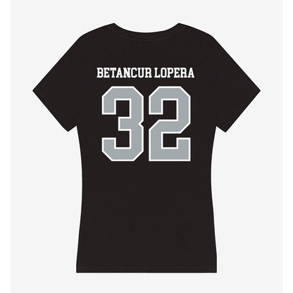 Providence - NCAA Men's Soccer : Steban Betancur Lopera - Women's V-Neck T-Shirt-1
