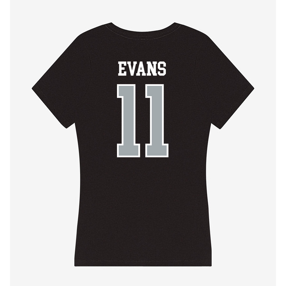 Providence - NCAA Men's Lacrosse : Stone Evans - Women's V-Neck T-Shirt-1