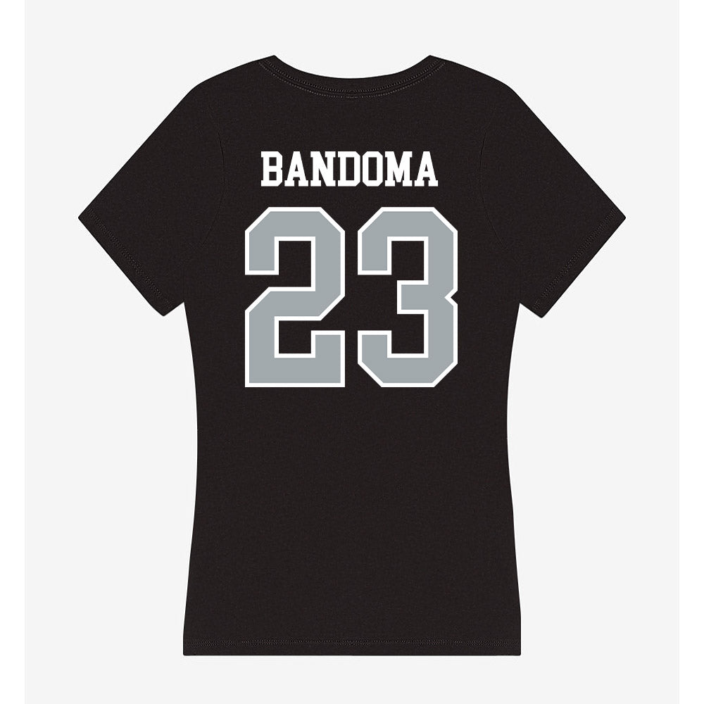 Providence - NCAA Women's Basketball : Sarah Bandoma - Women's V-Neck T-Shirt-1