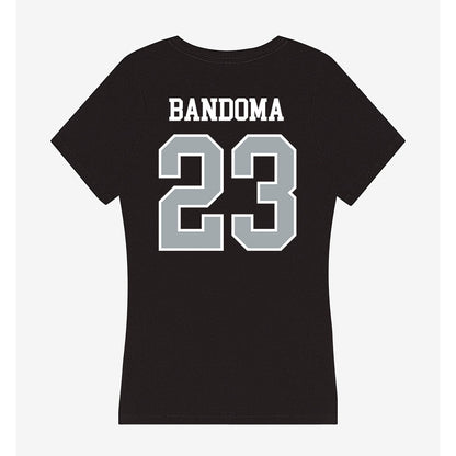 Providence - NCAA Women's Basketball : Sarah Bandoma - Women's V-Neck T-Shirt-1