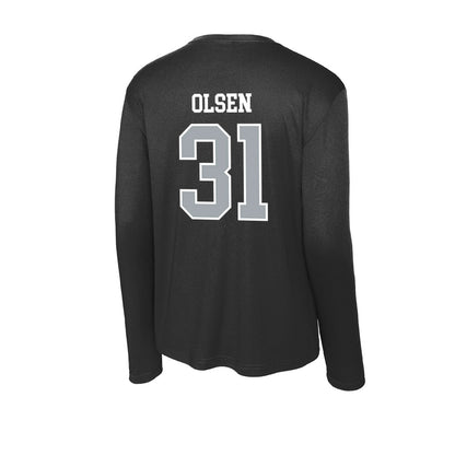 Providence - NCAA Women's Basketball : Olivia Olsen - Activewear Long Sleeve T-Shirt-1
