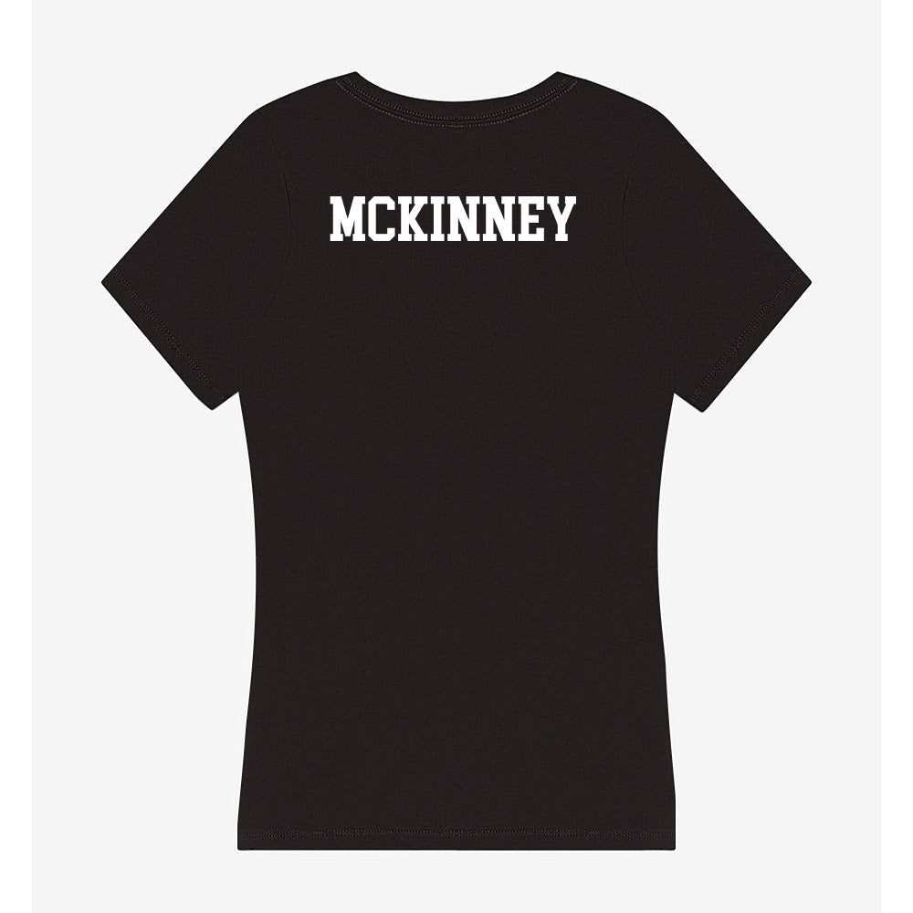 Saint Peter's - NCAA Women's Swimming & Diving : Madison McKinney - Women's V-Neck T-Shirt-1