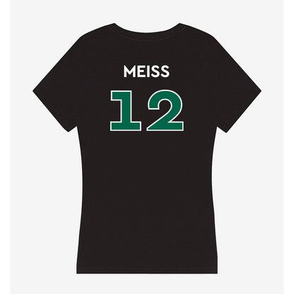 Illinois Wesleyan - NCAA Men's Basketball : Micah Meiss - Women's V-Neck T-Shirt-1