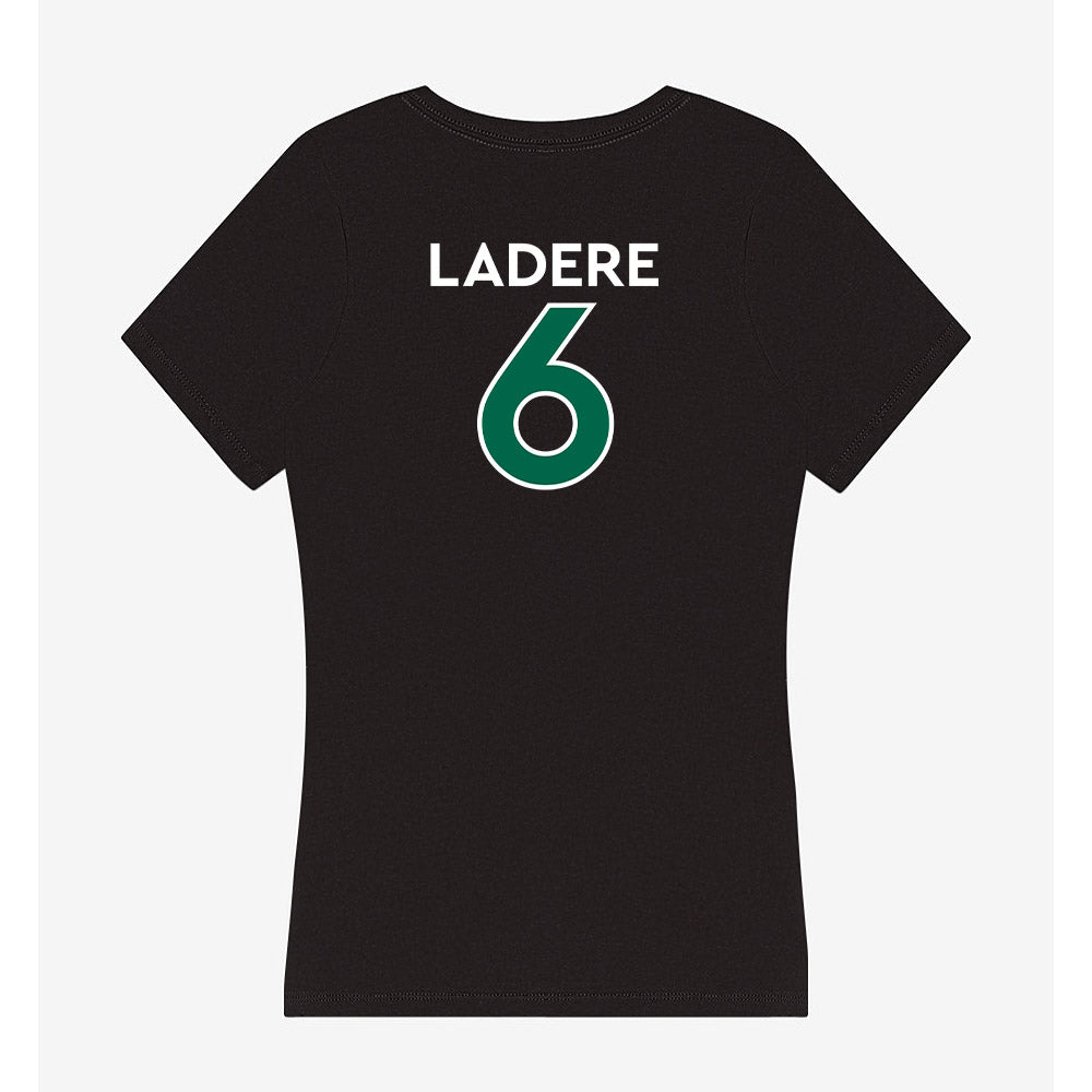 Illinois Wesleyan - NCAA Football : Gavin LaDere - Women's V-Neck T-Shirt-1