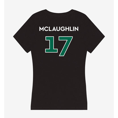 Illinois Wesleyan - NCAA Football : Colin McLaughlin - Women's V-Neck T-Shirt-1