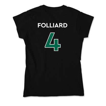 Illinois Wesleyan - NCAA Football : Connor Folliard - Soft Style Women’s T-Shirt-1