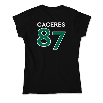 Illinois Wesleyan - NCAA Football : Anthony Caceres - Soft Style Women’s T-Shirt-1
