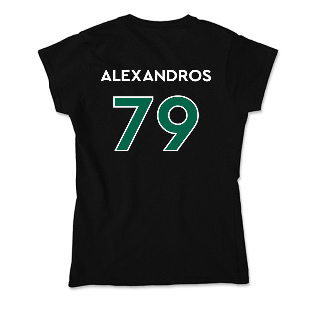 Illinois Wesleyan - NCAA Football : Christos Alexandros - Soft Style Women’s T-Shirt-1
