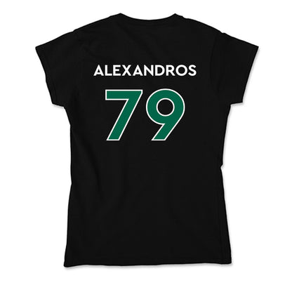 Illinois Wesleyan - NCAA Football : Christos Alexandros - Soft Style Women’s T-Shirt-1