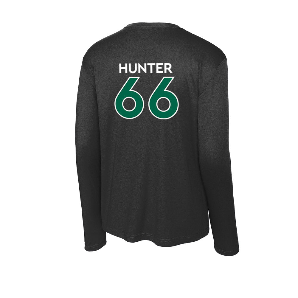 Illinois Wesleyan - NCAA Football : Demarco Hunter - Activewear Long Sleeve T-Shirt-1