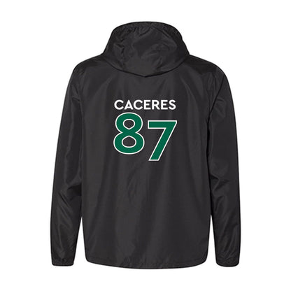 Illinois Wesleyan - NCAA Football : Anthony Caceres - Windbreaker-1