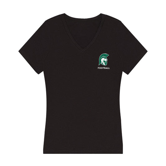 Illinois Wesleyan - NCAA Football : Jack Prairie - Women's V-Neck T-Shirt-0