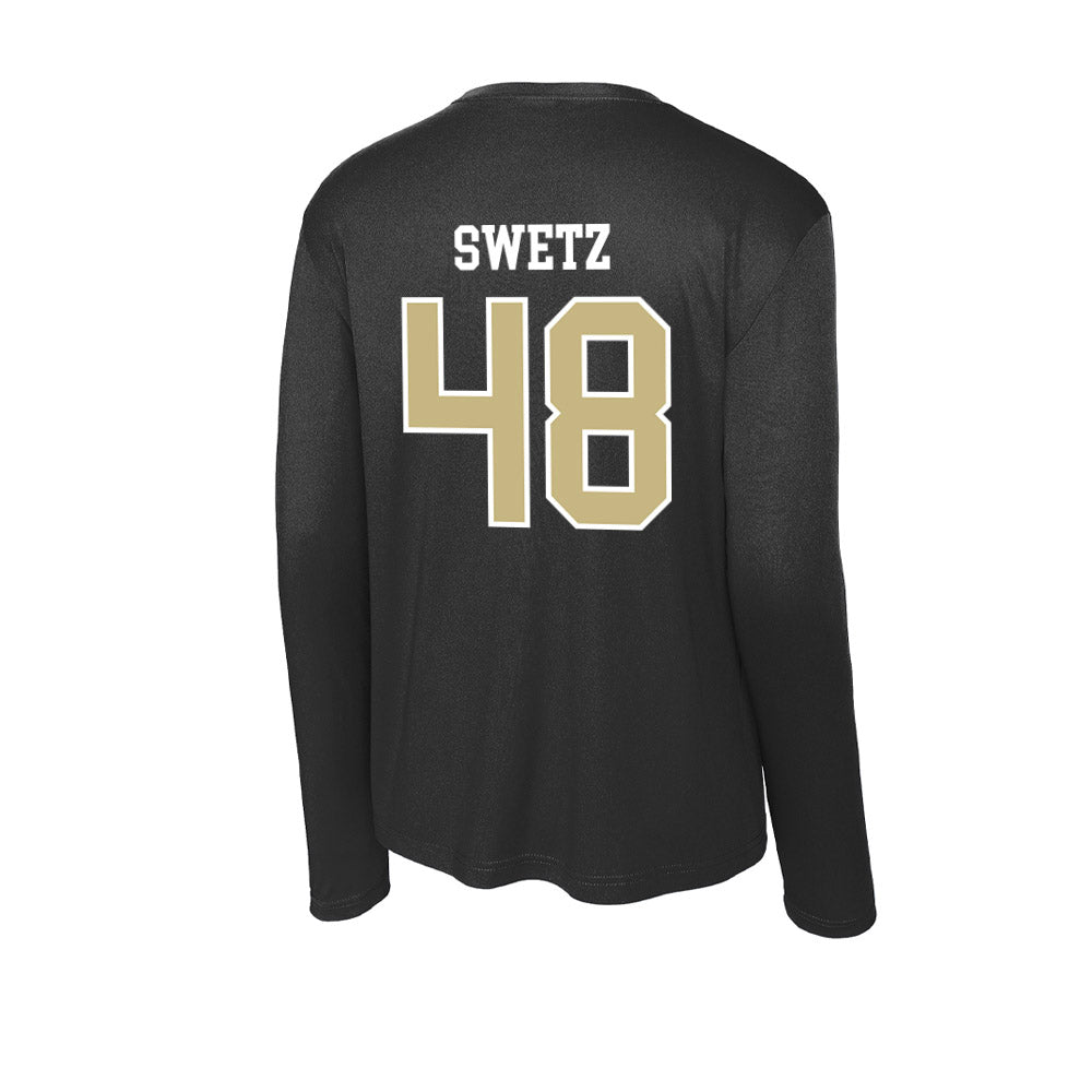 Albion - NCAA Football : Landen Swetz - Activewear Long Sleeve T-Shirt-1