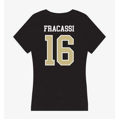 Albion - NCAA Football : Braden Fracassi - Women's V-Neck T-Shirt-1