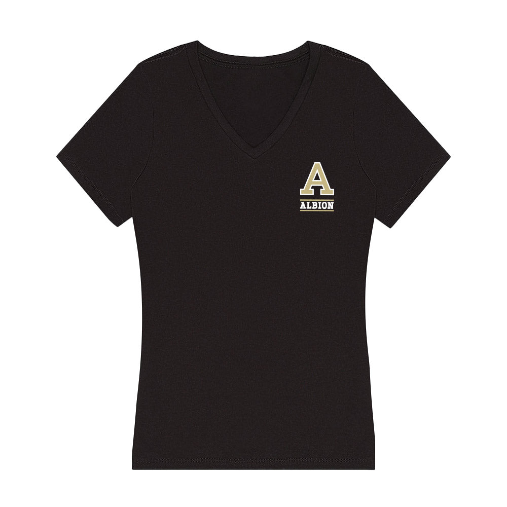 Albion - NCAA Football : JaPaul Keith - Women's V-Neck T-Shirt-0