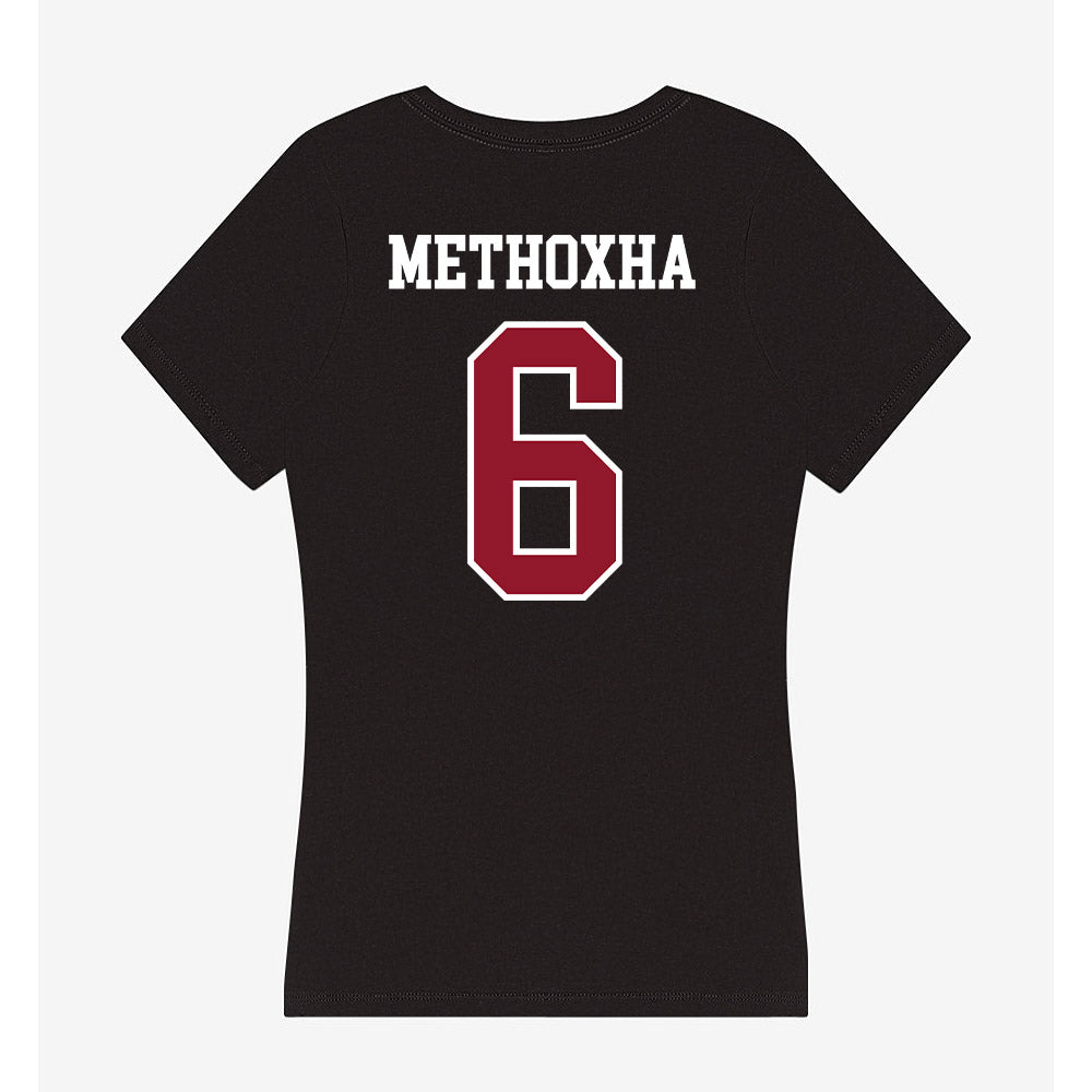 Lafayette College - NCAA Women's Soccer : Era Methoxha - Women's V-Neck T-Shirt-1