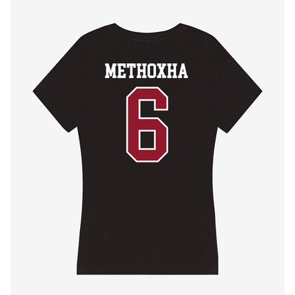 Lafayette College - NCAA Women's Soccer : Era Methoxha - Women's V-Neck T-Shirt-1