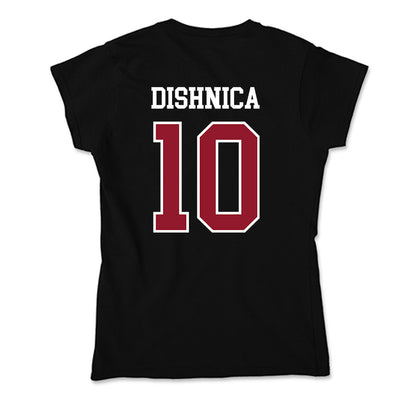 Lafayette College - NCAA Men's Soccer : Samir Dishnica - Soft Style Women’s T-Shirt-1