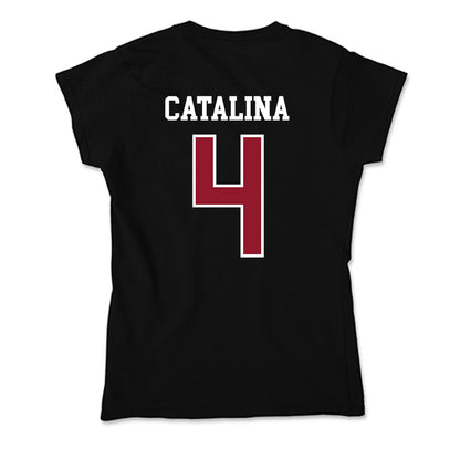 Lafayette College - NCAA Softball : Olivia Catalina - Soft Style Women’s T-Shirt-1