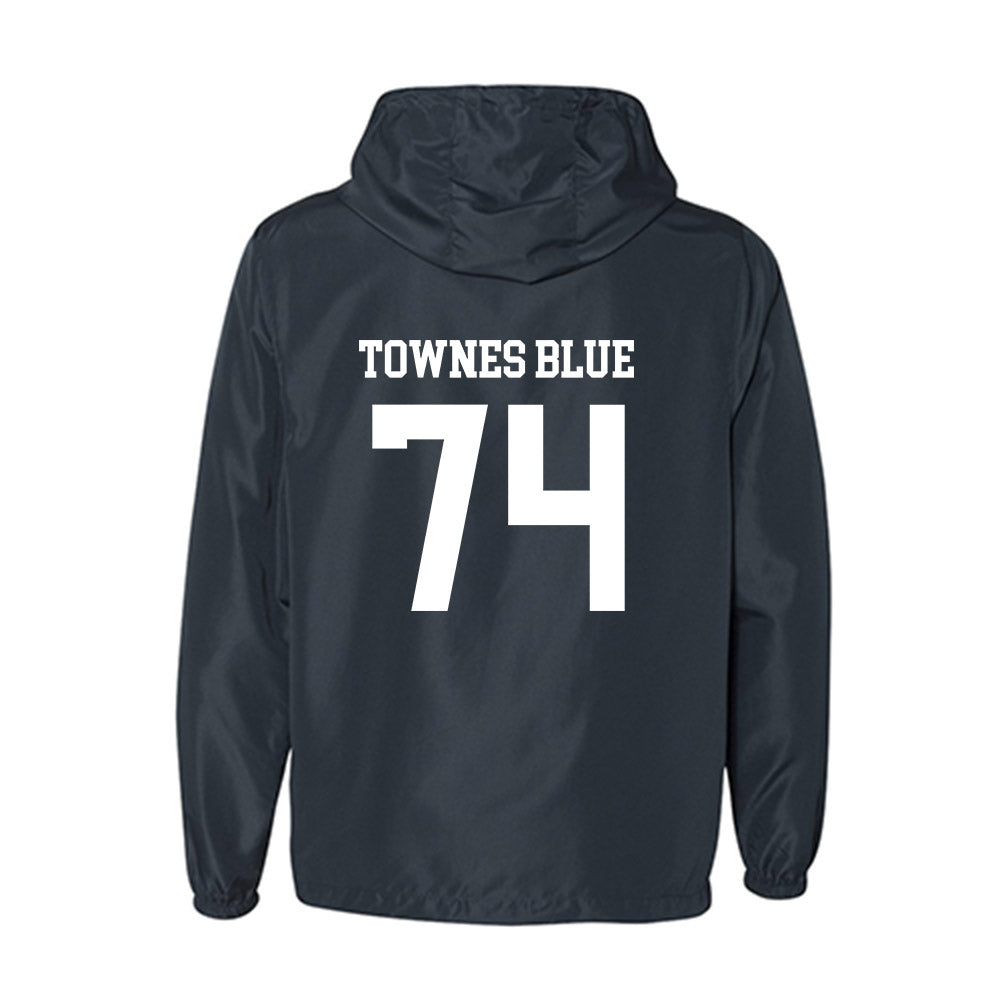 Jackson State - NCAA Football : DAndre Townes Blue - Windbreaker-1