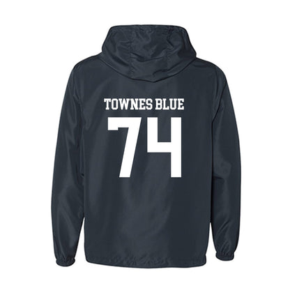 Jackson State - NCAA Football : DAndre Townes Blue - Windbreaker-1