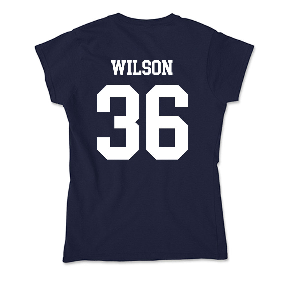 Jackson State - NCAA Women's Soccer : India Wilson - Soft Style Women’s T-Shirt-1