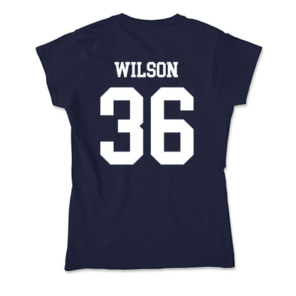 Jackson State - NCAA Women's Soccer : India Wilson - Soft Style Women’s T-Shirt-1