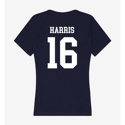 Jackson State - NCAA Baseball : Shemar Harris - Women's V-Neck T-Shirt-1