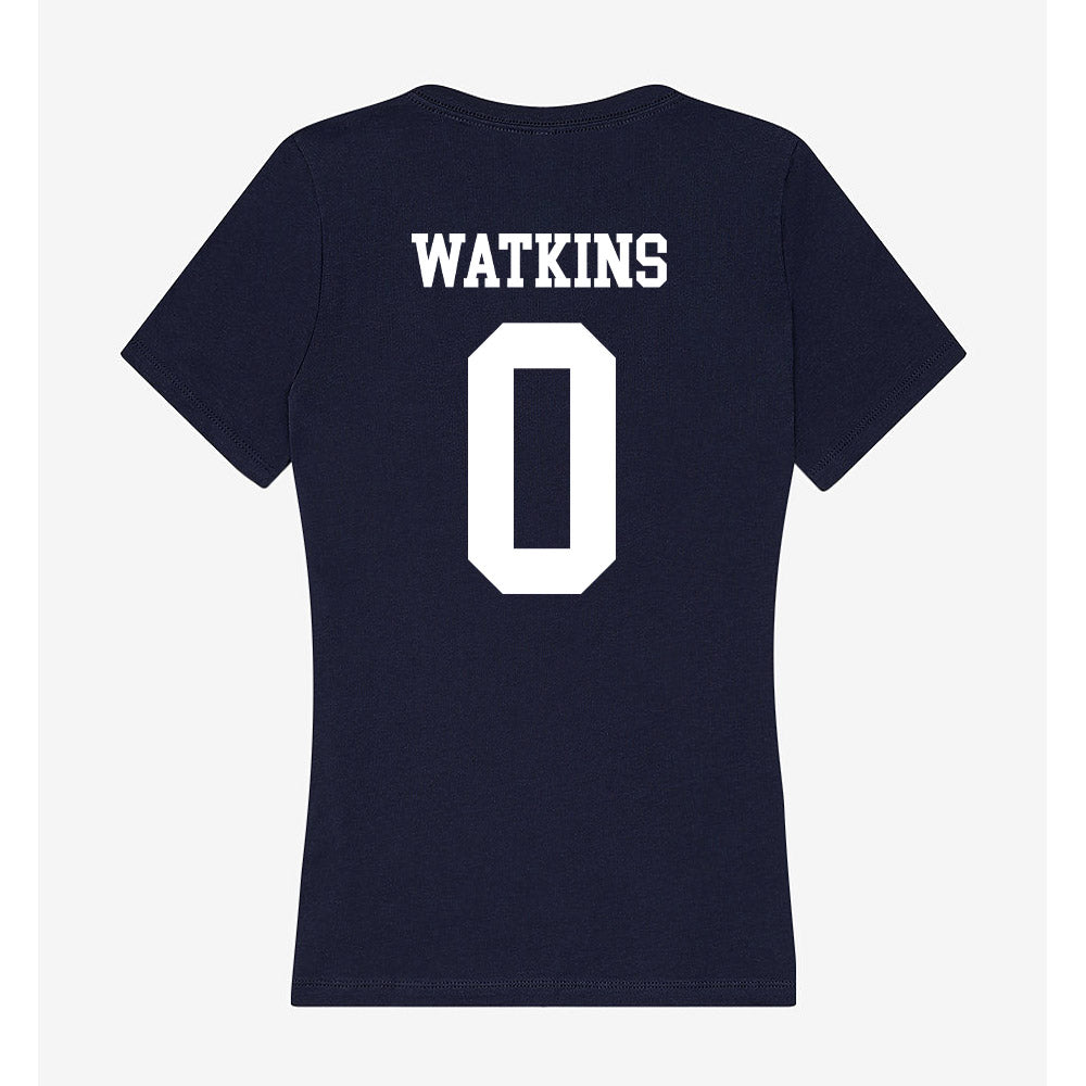 Jackson State - NCAA Women's Volleyball : Kamiera Watkins - Women's V-Neck T-Shirt-1
