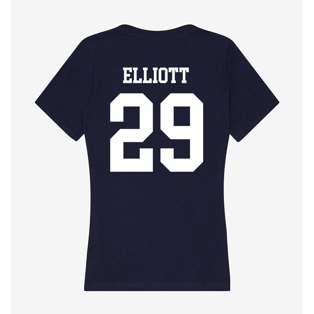 Jackson State - NCAA Baseball : Eric Elliott - Women's V-Neck T-Shirt-1