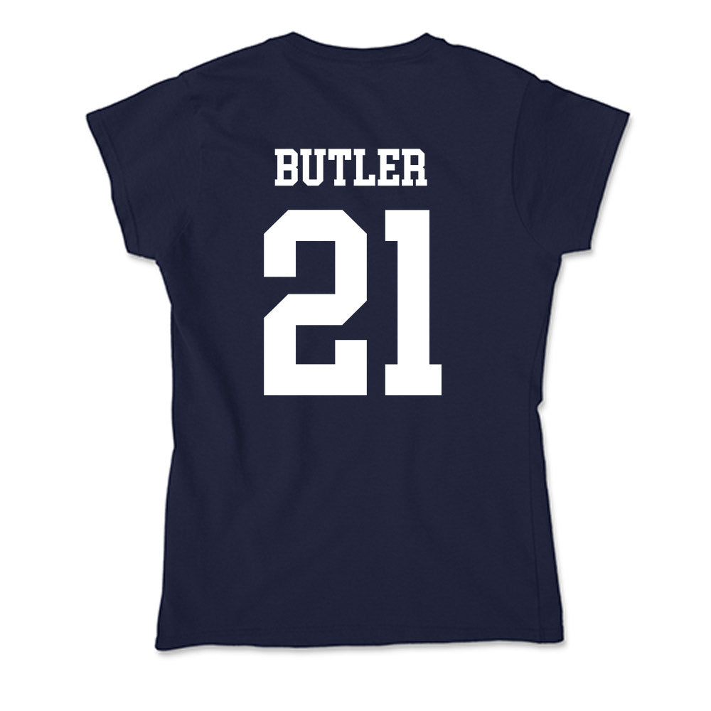 Jackson State - NCAA Men's Basketball : Kobe Butler - Soft Style Women’s T-Shirt-1