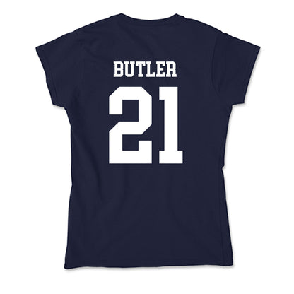 Jackson State - NCAA Men's Basketball : Kobe Butler - Soft Style Women’s T-Shirt-1