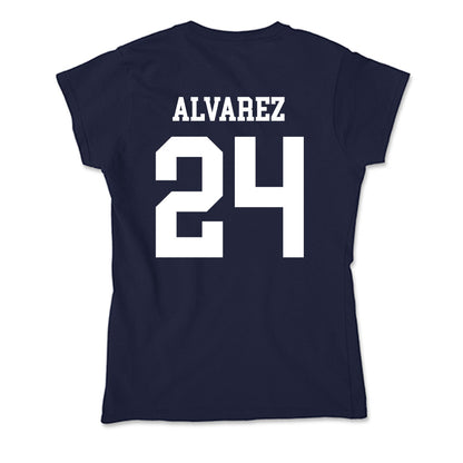 Jackson State - NCAA Baseball : Ledy Alvarez - Soft Style Women’s T-Shirt-1