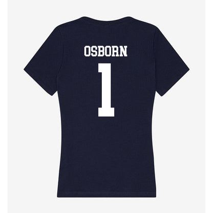 Jackson State - NCAA Women's Soccer : Taylor Osborn - Women's V-Neck T-Shirt-1