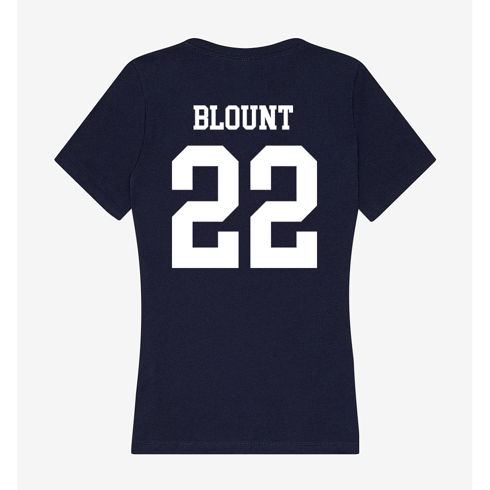 Jackson State - NCAA Football : Nate Blount - Women's V-Neck T-Shirt-1